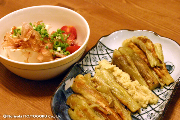 我が家の食卓は茄子に占領されつつある