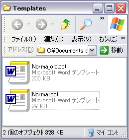 MS Word normal.dot