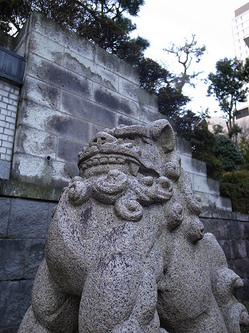 乃木神社の狛犬